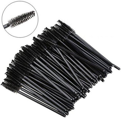 Leegoal Disposable Eyelash Brushes Wands Mascara Applicator 100 Pack(Pack of 100)