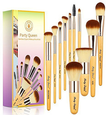 Party Queen Bamboo Makeup Brushes Set 11 Pieces Professional Kabuki Foundation Blending Blush(Pack of 11)
Party Queen Bamboo Makeup Brushes Set 11 Pieces Professional Kabuki Foundation Blending Blush(Pack of 11)