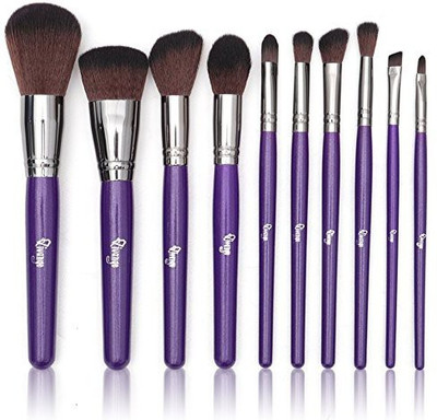Qivange Makeup Brushes 10Pcs Professional Foundation Blending Brush Set Eyeshadow Lip Cosmetic Kit Purple(Pack of 10)
Qivange Makeup Brushes 10Pcs Professional Foundation Blending Brush Set Eyeshadow Lip Cosmetic Kit Purple(Pack of 10)