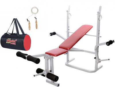 Lifeline Multi Gym Bench 308 | Bundles With Gym Bag and Skipping Rope 908 Home Gym Combo(100 - 120 kg)
Lifeline Multi Gym Bench 308 | Bundles With Gym Bag and Skipping Rope 908 Home Gym Combo(100 - 120 kg)