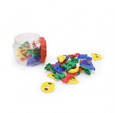 Bluwings Magnetic 50pcs Alphabets and Numbers set Jar For Kids(Min. Age 3 years)(Multicolor)
Bluwings Magnetic 50pcs Alphabets and Numbers set Jar For Kids(Min. Age 3 years)(Multicolor)