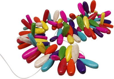 Aumni Crafts Jewellery Making Synthetic Beads 25x10x5mm Flat Drop Mixed Colors (Sold as 1 string, 90-91 beads/string)
Aumni Crafts Jewellery Making Synthetic Beads 25x10x5mm Flat Drop Mixed Colors (Sold as 1 string, 90-91 beads/string)