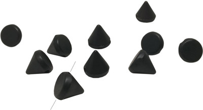 Aumni Crafts Jewellery Making Beads Acrylic Cone Spike Rivet 10x9mm Cone Black (Pack of 100 pieces)
Aumni Crafts Jewellery Making Beads Acrylic Cone Spike Rivet 10x9mm Cone Black (Pack of 100 pieces)