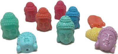 Aumni Crafts Carved Synthetic Beads For Jewellery Making 24x16x10mm Buddha Mixed Colors (Pack of 10 pieces)
Aumni Crafts Carved Synthetic Beads For Jewellery Making 24x16x10mm Buddha Mixed Colors (Pack of 10 pieces)