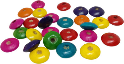Aumni Crafts Jewellery Making Craft Wooden Beads 13x5mm Disc Mixed Colors (Pack of 100 grams, 300 beads)
Aumni Crafts Jewellery Making Craft Wooden Beads 13x5mm Disc Mixed Colors (Pack of 100 grams, 300 beads)