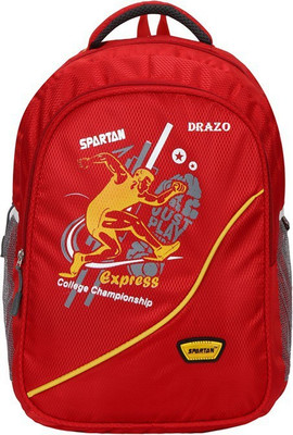 DRAZO 1004 EXPRESS RED waterproof 30 Backpack(White)
