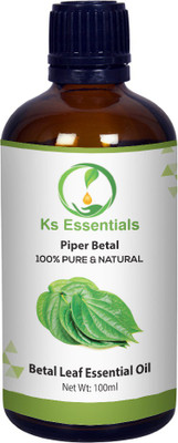 Ks Essentials 100% Pure Betel leaf Essential Oil (Piper Betle) Natural Therapeutic Grade(100 ml)
Ks Essentials 100% Pure Betel leaf Essential Oil (Piper Betle) Natural Therapeutic Grade(100 ml)