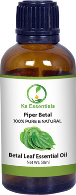 Ks Essentials 100% Pure Betel leaf Essential Oil (Piper Betle) Natural Therapeutic Grade(50 ml)
Ks Essentials 100% Pure Betel leaf Essential Oil (Piper Betle) Natural Therapeutic Grade(50 ml)