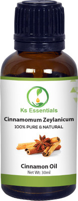 Ks Essentials 100% Pure Cinnamon Pure Natural Essential Oil Steam Distilled (Cinnamomum zeylanicum)(30 ml)
Ks Essentials 100% Pure Cinnamon Pure Natural Essential Oil Steam Distilled (Cinnamomum zeylanicum)(30 ml)