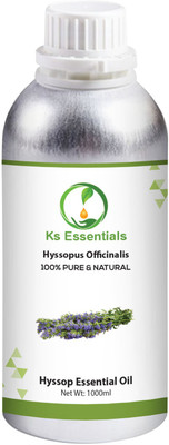 Ks Essentials 100% Pure Hyssop Essential Oil Natural & Undiluted(1000 ml) 
Ks Essentials 100% Pure Hyssop Essential Oil Natural & Undiluted(1000 ml)
