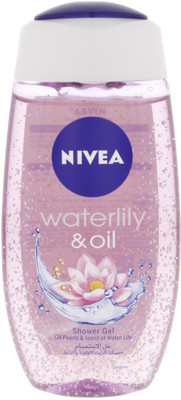 Nivea Waterlily & Oil Shower Gel (Made in Germany)(250 ml, Pack of 2)