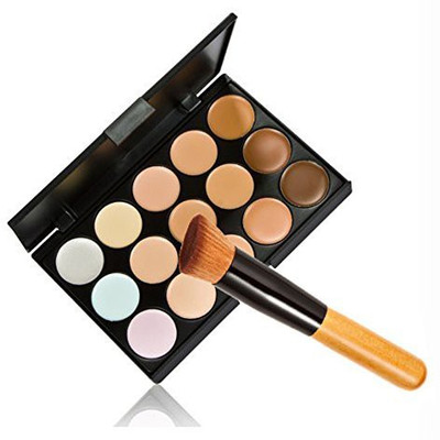 Jocestyle 1 Pcs Professional 15 Colors Contour Face Cream Concealer Palette With A Makeup Oblique Head Powder Brush Cosmetic Tools Set(Pack of 1)
Jocestyle 1 Pcs Professional 15 Colors Contour Face Cream Concealer Palette With A Makeup Oblique Head Powder Brush Cosmetic Tools Set(Pack of 1)