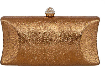 PEAUBELLA Party, Formal Gold Clutch