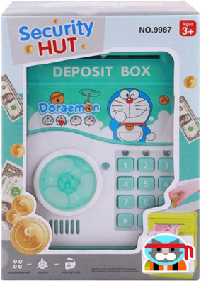 TOYGALAXY DOREMON ATM WITH PASSCODE LIGHTS AND SOUND FOR KIDS Coin Bank(Multicolor)
TOYGALAXY DOREMON ATM WITH PASSCODE LIGHTS AND SOUND FOR KIDS Coin Bank(Multicolor)