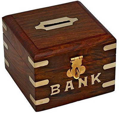 RoyaltyRoute Good Friday Deals!! Treasure Chest Piggy Bank Wooden Safe Money Box Savings Banks For Kids & Adults, 4 Inches Coin Bank(Multicolor)
RoyaltyRoute Good Friday Deals!! Treasure Chest Piggy Bank Wooden Safe Money Box Savings Banks For Kids & Adults, 4 Inches Coin Bank(Multicolor)