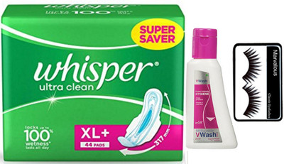 marvalous Eyelashes, V Wash Plus Expert Intimate Hygiene, Whisper Ultra Clean XL+ Pad(Set of 3)
marvalous Eyelashes, V Wash Plus Expert Intimate Hygiene, Whisper Ultra Clean XL+ Pad(Set of 3)