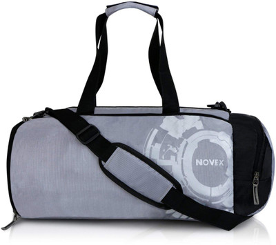 Novex (Expandable) Unisex Gym Bag(Grey)