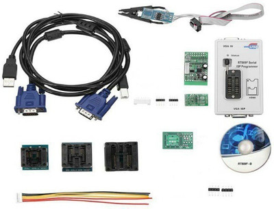 DHRUV-PRO RT809F ISP Special Programmer Multi-Function with SOP8 Test Clip, TSSOP8/SSOP8, with 7 Adapters Electronic Components Electronic Hobby Kit
DHRUV-PRO RT809F ISP Special Programmer Multi-Function with SOP8 Test Clip, TSSOP8/SSOP8, with 7 Adapters Electronic Components Electronic Hobby Kit