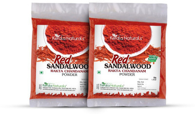 Kerala Naturals Ayurvedic Natural Red Sandalwood Powder Raktha Chandan - 100 Gm (50gm x 2 packs)(100 g)
Kerala Naturals Ayurvedic Natural Red Sandalwood Powder Raktha Chandan - 100 Gm (50gm x 2 packs)(100 g)