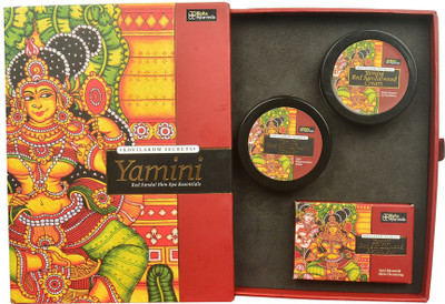 Bipha Ayurveda Kovilakom Yamini Redsandal Skin spa(400 g)