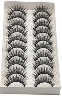 Esharing 10 Pairs Thick Long Cross False Eyelashes Black Band Beauty Charming Fake Eye Lashes(Pack of 1)
Esharing 10 Pairs Thick Long Cross False Eyelashes Black Band Beauty Charming Fake Eye Lashes(Pack of 1)