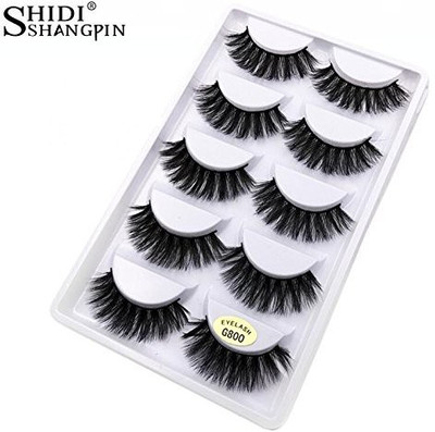 Topbeauty Shidishangpin 5 Pairs Eyelashes 3D Lashes Natural Black 1Cm 1 5Cm Long Soft False Full Strip G800(Pack of 1)
Topbeauty Shidishangpin 5 Pairs Eyelashes 3D Lashes Natural Black 1Cm 1 5Cm Long Soft False Full Strip G800(Pack of 1)