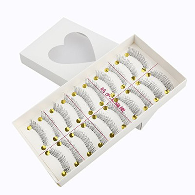 Pixnor 50 Pairs Natural Look Taiwan Handmade Fake False Eyelashes Eye Lashes Transparent Stem(Pack of 1)
Pixnor 50 Pairs Natural Look Taiwan Handmade Fake False Eyelashes Eye Lashes Transparent Stem(Pack of 1)