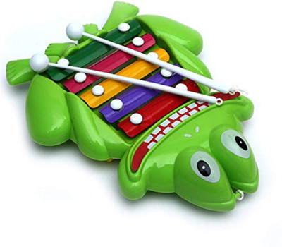 Smartcraft Frog Pull Along Xylophone, Frog Xylophone - Pull Along, Musical Toy for Kids(Multicolor)
Smartcraft Frog Pull Along Xylophone, Frog Xylophone - Pull Along, Musical Toy for Kids(Multicolor)
