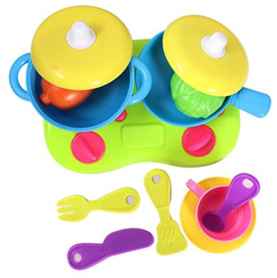 Smartcraft Kitchen Set Trolley Case , Kitchen Pretend Play Set for Kids , Cooking Role Play Kit for Children