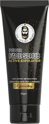 THE GOLDEN BEARD Power Face Scrub For Brightens Skin, Deep Cleansing, Anti-Spots & Refines Pores | Active - Exfoliator | Sulphate And Paraben Free | Gently Made For Men | By The Golden Beard. Scrub(60 g)
THE GOLDEN BEARD Power Face Scrub For Brightens Skin, Deep Cleansing, Anti-Spots & Refines Pores | Active - Exfoliator | Sulphate And Paraben Free | Gently Made For Men | By The Golden Beard. Scrub(60 g)