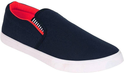 Aircum Fit-Man 101 Slip On Sneakers For Men(Blue, Red