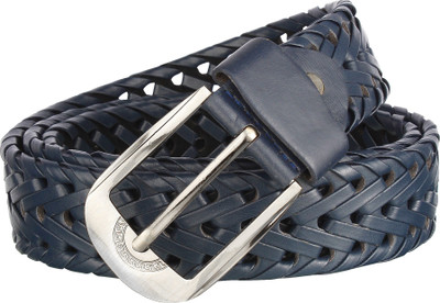 USL Men Casual Blue Synthetic Belt