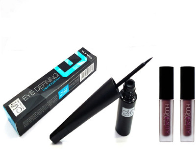 MN DYNAMIC EYELINER WITH LIQUID MATTE LIPSTICK(Set of 2)