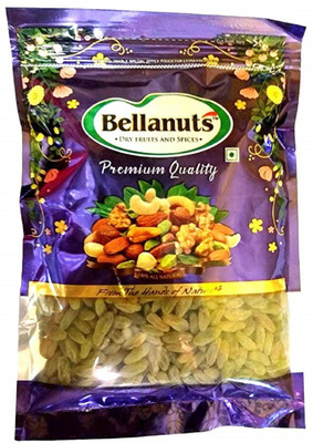 Bellanuts Long Kandhari Raisins, 500 gm Raisins(500 g, Pouch)