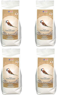 JiMMy Bird Food Sparrow 8000 g Dry Bird Food(Pack of 4)