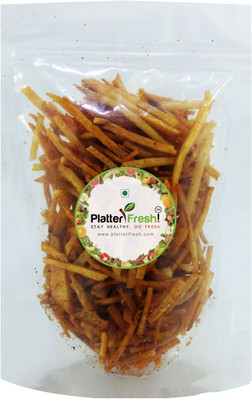 Platter Fresh Spicy Tapioca Sticks Chips(250 g)
