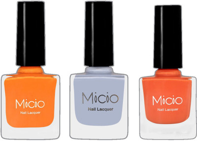 Micio Luxurious Collection of Glossy Nail Lacquer (Peaches&cream, Arctic, Sunkissed Orange)(Pack of 3)
Micio Luxurious Collection of Glossy Nail Lacquer (Peaches&cream, Arctic, Sunkissed Orange)(Pack of 3)
