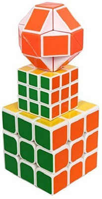 Bluwings 3*3 Big And Snake Magic Cube and small cube Set Of 3 Puzzle Brainstorming Game Toy (Min. Age 3 yrs)(3 Pieces)
Bluwings 3*3 Big And Snake Magic Cube and small cube Set Of 3 Puzzle Brainstorming Game Toy (Min. Age 3 yrs)(3 Pieces)