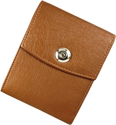 ROZVOLT Boys Tan Artificial Leather Wallet(6 Card Slots)