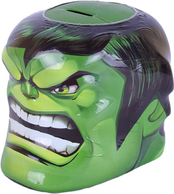 HALO NATION Marvel Hulk Face Coin Bank for Kids - Premium Quality Coin Bank(Multicolor)
HALO NATION Marvel Hulk Face Coin Bank for Kids - Premium Quality Coin Bank(Multicolor)