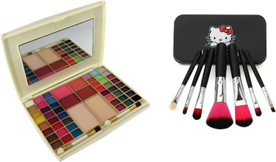 TheTopNotch Makeup Kit 1287 Premium Quality and Hello Kitty Brush Set 7 Piece Black(Set of 2)
TheTopNotch Makeup Kit 1287 Premium Quality and Hello Kitty Brush Set 7 Piece Black(Set of 2)