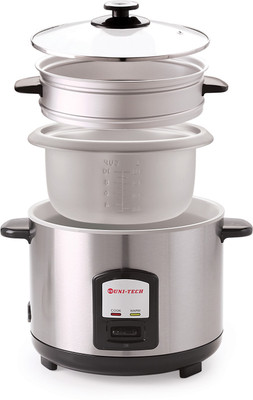 BMS Lifestyle Stainless Steel Uni-tech_01 Electric Rice Cooker with Steaming Feature(2, Silver)
BMS Lifestyle Stainless Steel Uni-tech_01 Electric Rice Cooker with Steaming Feature(2, Silver)
