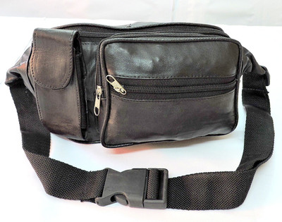 global wonders Waist Bag(Black)