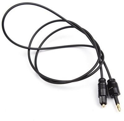 SLV TV-out Cable Male To Male Digital Optical Audio Adapter Lead Cable(Black, For BluRay, 0.8)
SLV TV-out Cable Male To Male Digital Optical Audio Adapter Lead Cable(Black, For BluRay, 0.8)