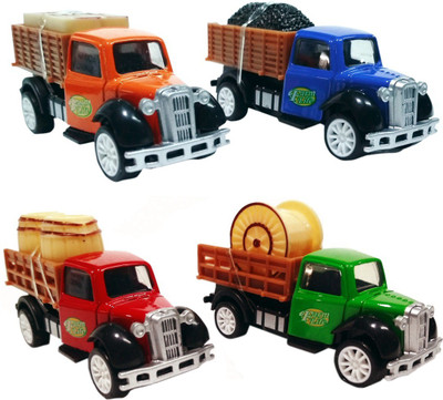 HALO NATION 4 in 1 Transport Trucks Set - Carrier Truck styling 1:87 Alloy Diecast Vehicle Models Collection Kids Toy(Multicolor)
HALO NATION 4 in 1 Transport Trucks Set - Carrier Truck styling 1:87 Alloy Diecast Vehicle Models Collection Kids Toy(Multicolor)
