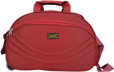 alfisha (Expandable) S RED-15 Travel Duffel Bag(Red)