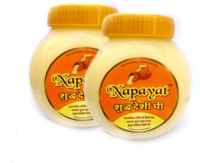 Napayat Pure Danedar Desi Ghee 2 L Box(Pack of 2)