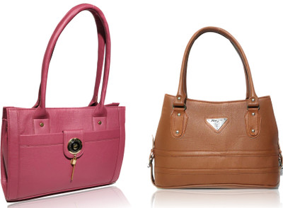 AZED Collections Hand-held Bag(Pink)