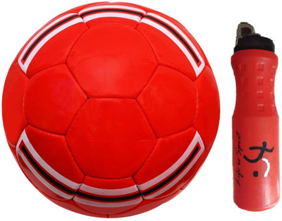 Nice MUFC Red Football With Sipper Combo Football Kit