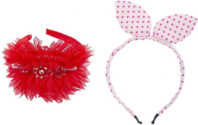 Chooz Designer Studio Ears Head Band and Ribbons Hair Band (Pack of 2) Head Band, Hair Band, Hair Accessory Set(Multicolor)
Chooz Designer Studio Ears Head Band and Ribbons Hair Band (Pack of 2) Head Band, Hair Band, Hair Accessory Set(Multicolor)